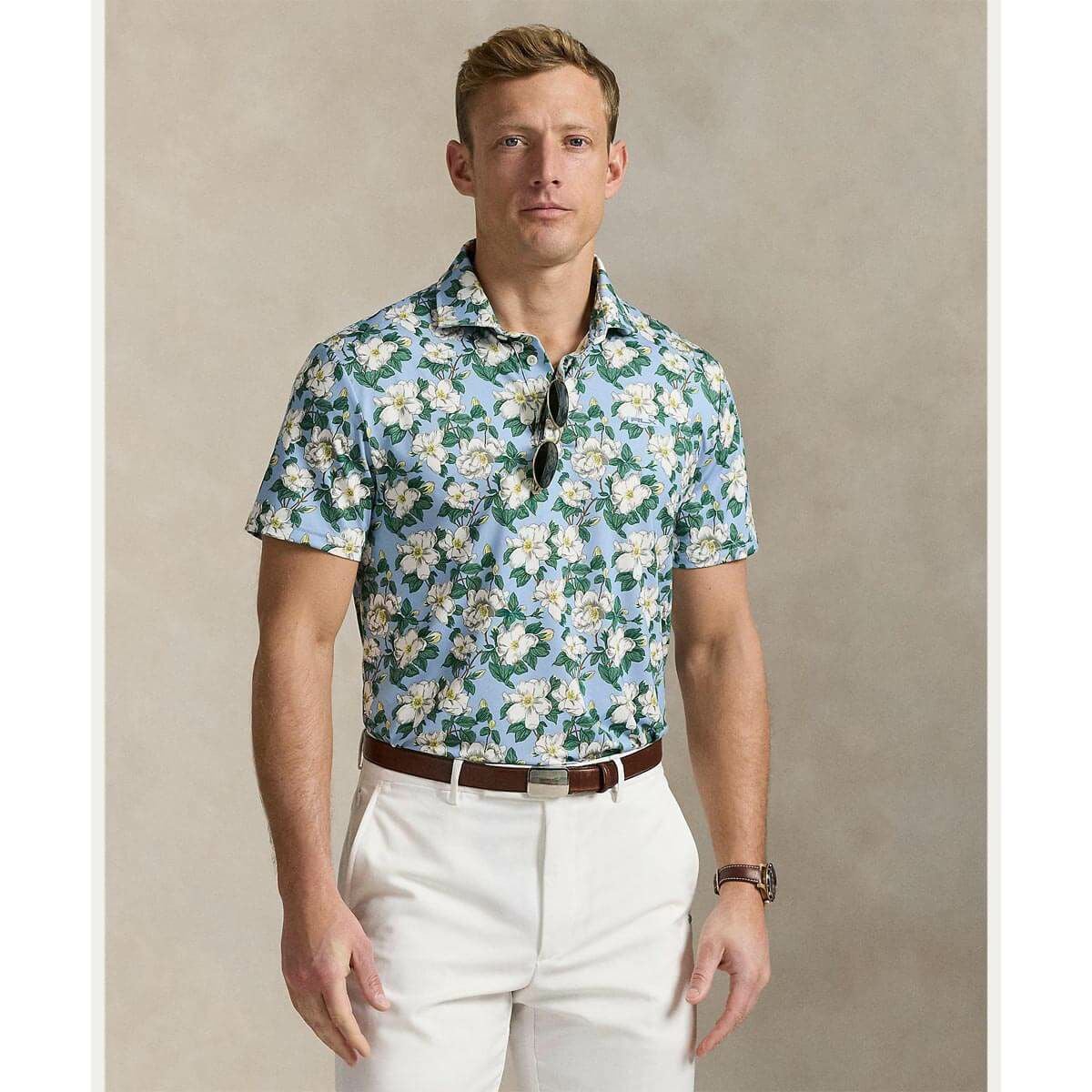 RLXラルフローレン ゴルフシャツ／花柄 総柄 フラワー 半袖 ポロシャツ ラルフ ローレン（RALPH LAUREN） 半袖 ポロシャツ メンズ 通販