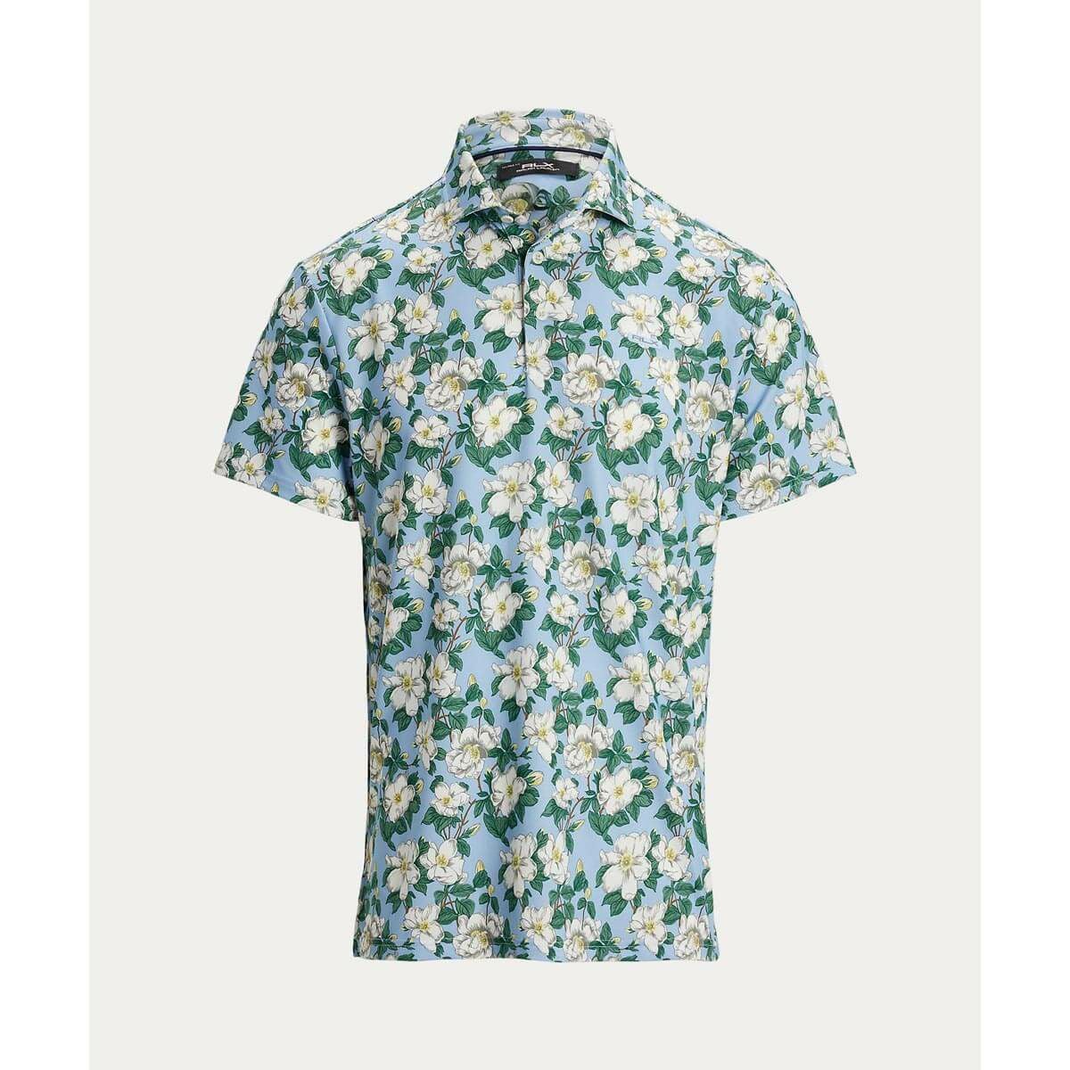 RLX GOLF　メンズ フラワープリントデザイン エアフロー 半袖 ポロシャツ　2025年モデル 詳細2