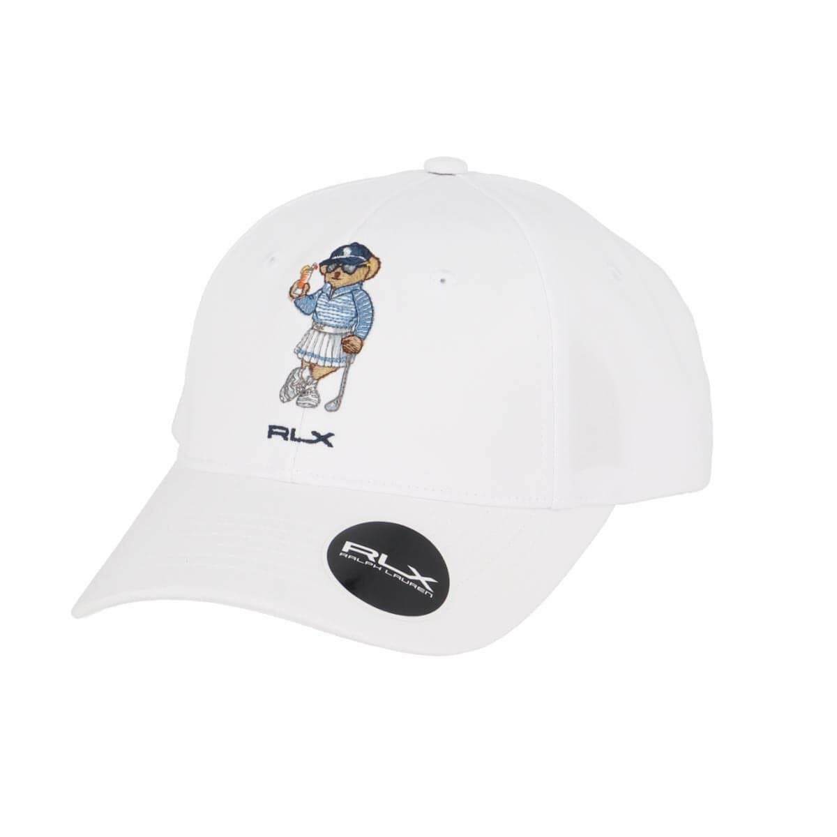 RLX GOLF　ポロベア　レディース キャップ 100 ホワイト　2025年モデル ホワイト