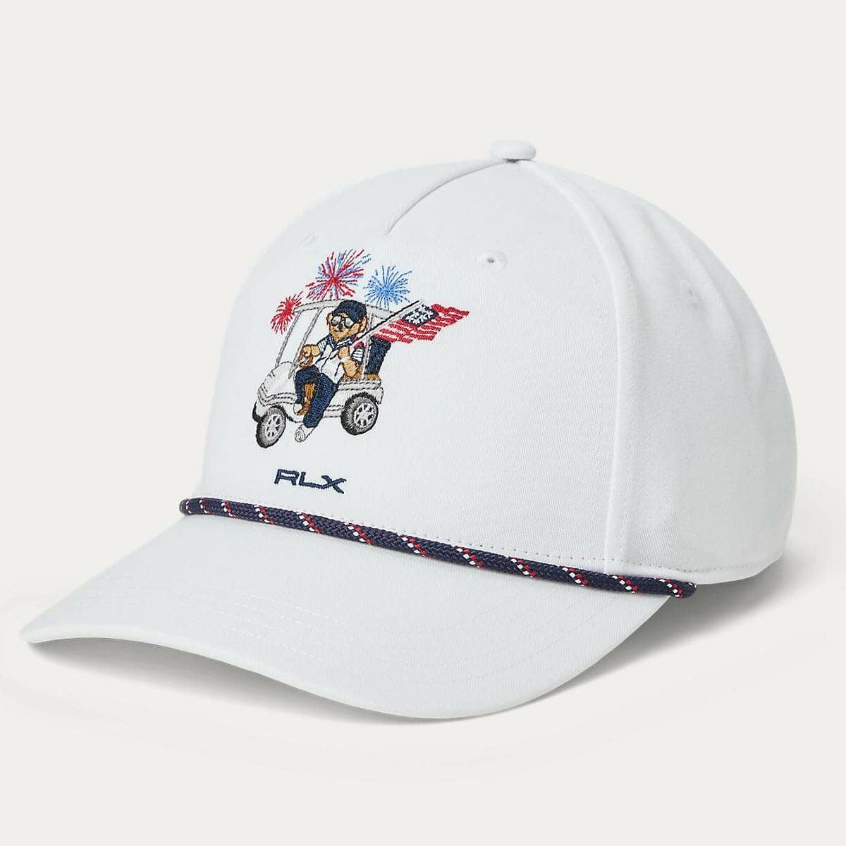 ラルフ ローレン RLX GOLF Polo ポロベア ロープキャップ 100 ホワイト