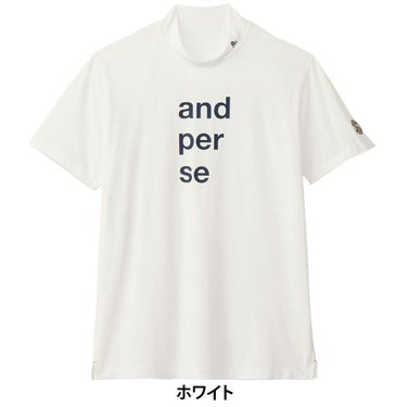 アンパスィ and per se　メンズ リファインドライ 半袖 モックネックシャツ AMS9505V5　2025年モデル 詳細2