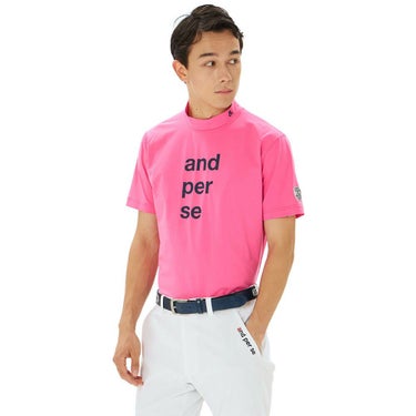 アンパスィ and per se　メンズ リファインドライ 半袖 モックネックシャツ AMS9505V5　2025年モデル 詳細6