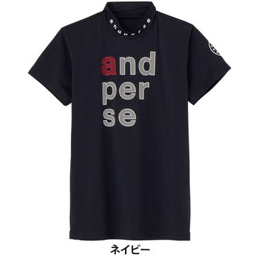 アンパスィ and per se　レディース リファインドライ 半袖 モックネックシャツ AFS9505V5　2025年モデル 詳細3