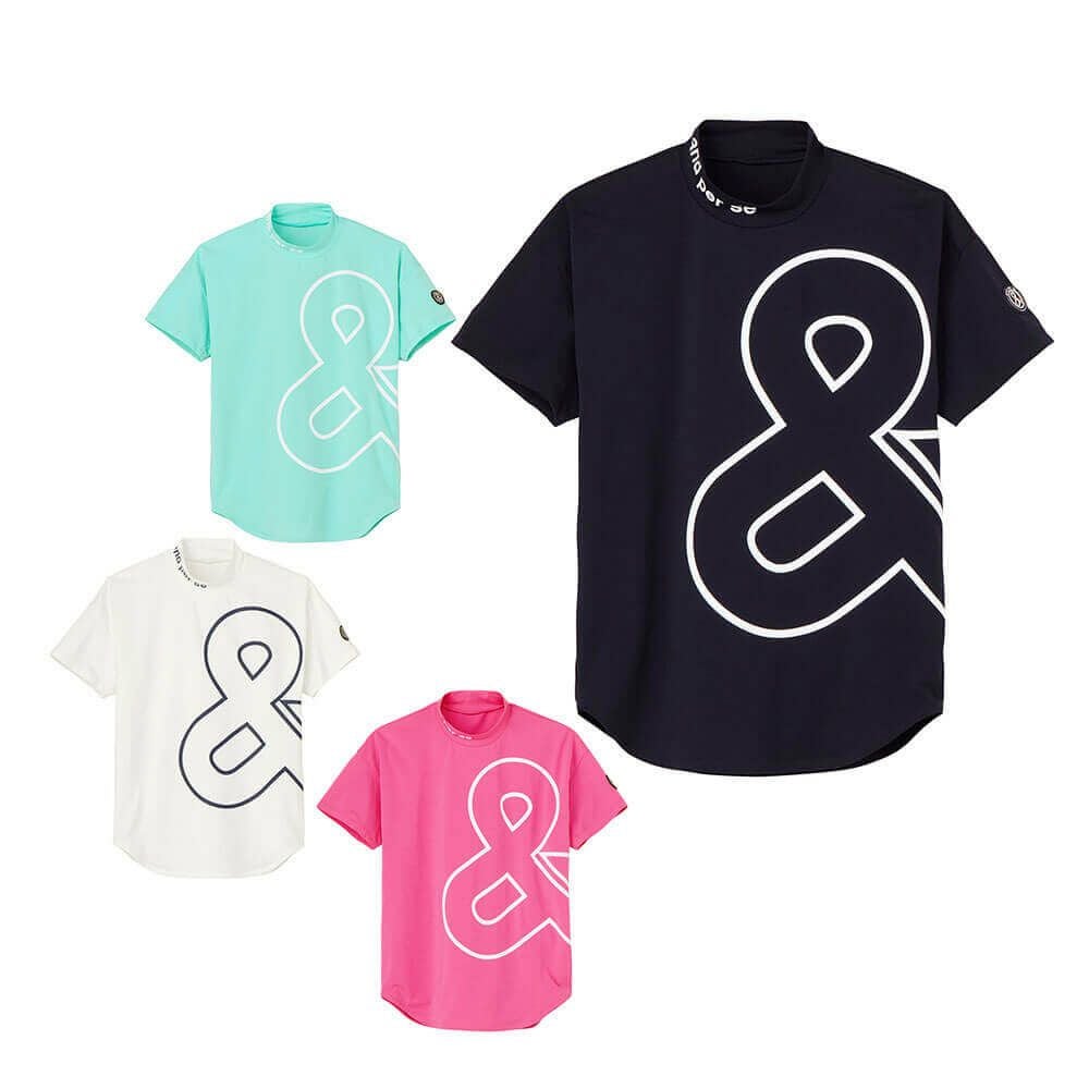 アンパスィ（and per se） 半袖 ハイネックシャツ レディース 通販