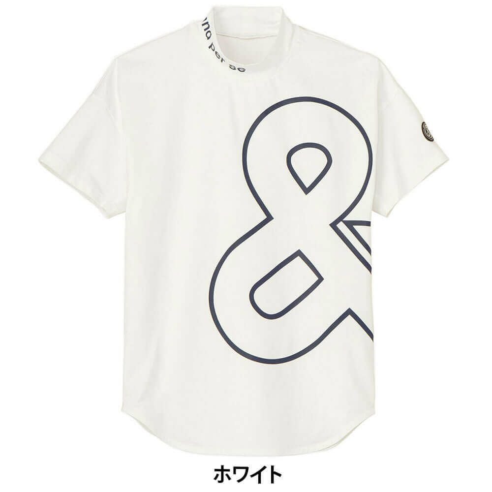 アンパスィ and per se　レディース リファインドライFIBO 半袖 モックネックシャツ AFS9515V5　2025年モデル 詳細2