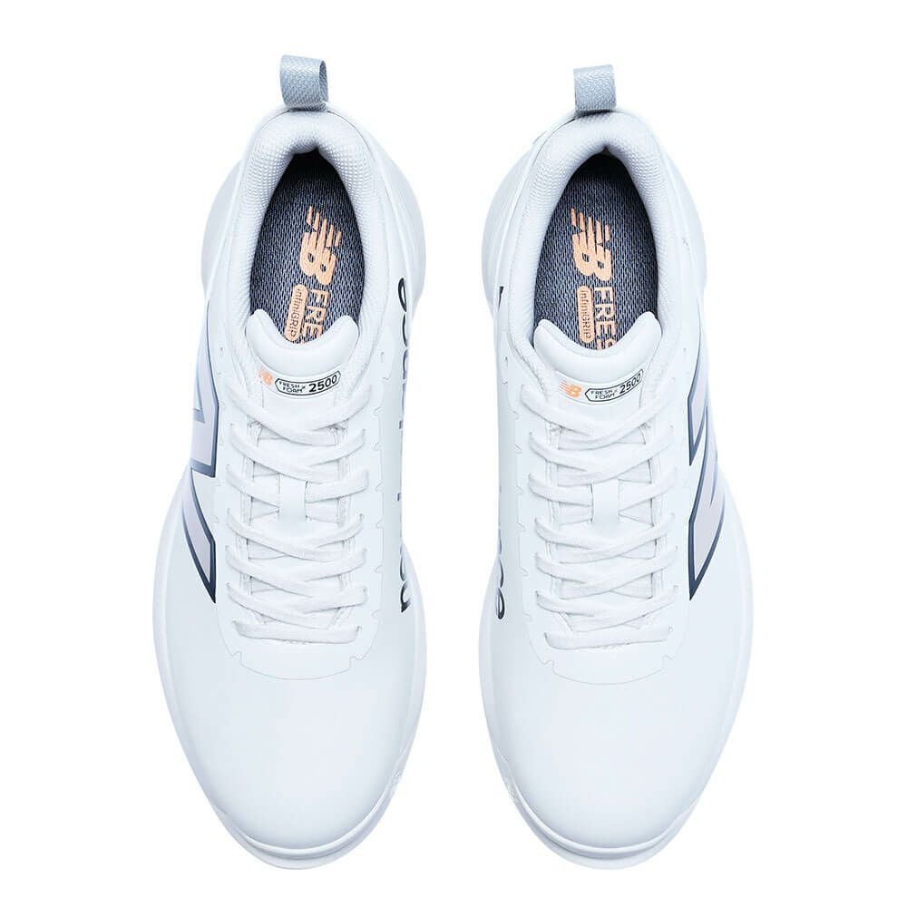 ニューバランスゴルフ　フレッシュフォームX 2500 v4 ゴルフシューズ UG2500 C4 WHITE/GOLD 詳細5