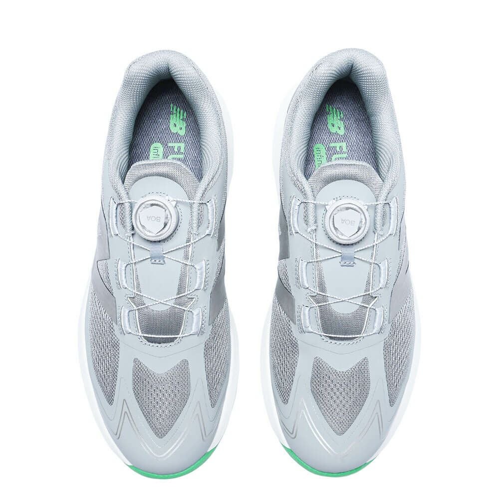 ニューバランスゴルフ　フューエルセル 1001 v5 ボア メッシュ スパイクレス ゴルフシューズ UGS1001 E GRAY/GREEN 詳細5