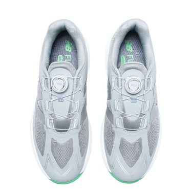 ニューバランスゴルフ　フューエルセル 1001 v5 ボア メッシュ スパイクレス ゴルフシューズ UGS1001 E GRAY/GREEN 詳細5