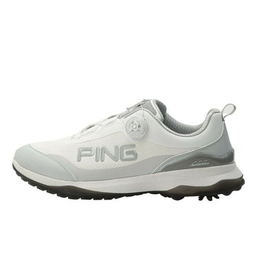 ピン PING　アリゾナ ブレードソール　メンズ ゴルフシューズ 621-5992201 030 ホワイト　2025年モデル 詳細1