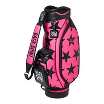 バックスピンゴルフ BACK SPIN! GOLF BIG STAR TOUR ビッグスター ツアー キャディバッグ BSBD02C106 PINK×BLACK 2025年モデル