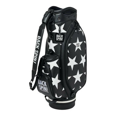 バックスピンゴルフ BACK SPIN! GOLF　BIG STAR TOUR ビッグスター ツアー キャディバッグ BSBD02C106 BLACK×WHITE　2025年モデル ブラック×ホワイト