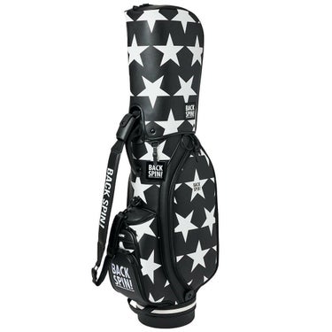バックスピンゴルフ BACK SPIN! GOLF　BIG STAR TOUR ビッグスター ツアー キャディバッグ BSBD02C106 BLACK×WHITE　2025年モデル ブラック×ホワイト 詳細5