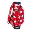バックスピンゴルフ BACK SPIN! GOLF　BIG STAR TOUR ビッグスター ツアー キャディバッグ BSBD02C106 RED×WHITE　2025年モデル レッド×ホワイト