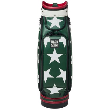 バックスピンゴルフ BACK SPIN! GOLF　BIG STAR TOUR ビッグスター ツアー キャディバッグ BSBD02C106 GREEN×WHITE　2025年モデル グリーン×ホワイト 詳細2