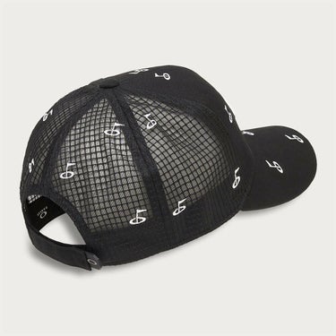 オークリー OAKLEY　メンズ OVERLAP CAP 25.0 ゴルフモチーフ刺繍 飛び柄 キャップ FOS902023 02E BLACKOUT　2025年モデル 詳細2