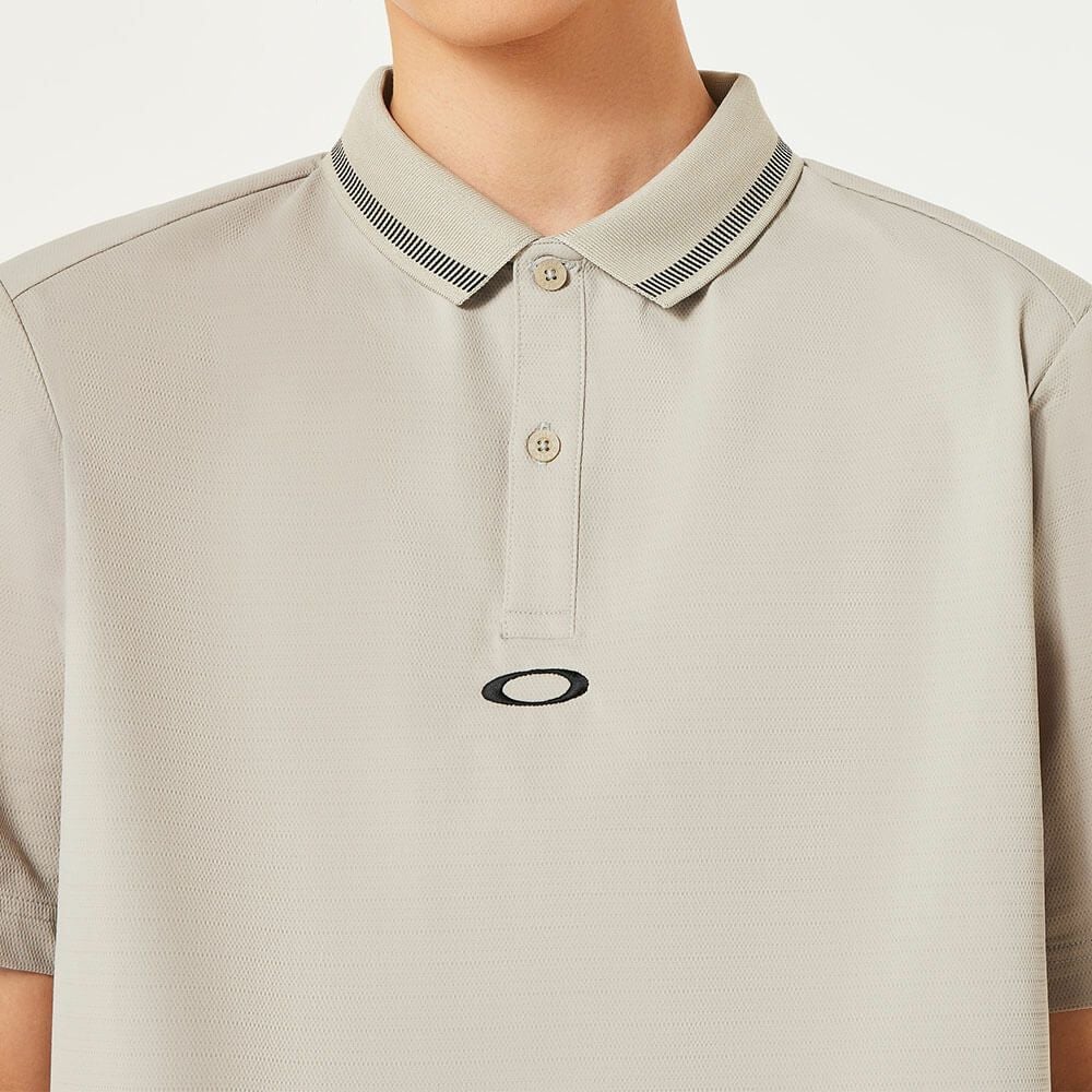 オークリー OAKLEY　メンズ ロゴプリント 半袖 リブ衿 ポロシャツ FOA407601　2025年モデル 詳細10
