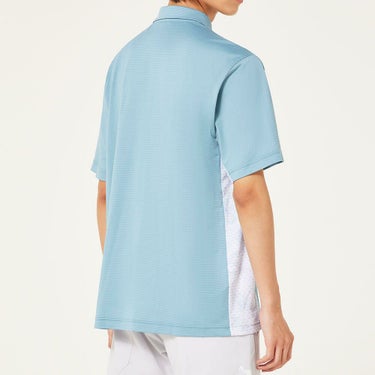 オークリー OAKLEY　メンズ ドビー素材 柄切替 半袖 ポロシャツ FOA407603　2025年モデル　詳細8