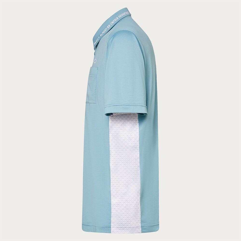 オークリー OAKLEY　メンズ ドビー素材 柄切替 半袖 ポロシャツ FOA407603　2025年モデル　詳細12