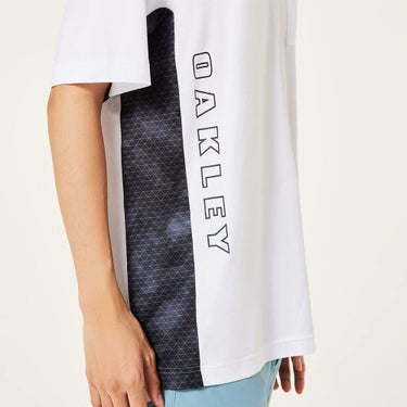 オークリー OAKLEY　メンズ ドビー素材 柄切替 半袖 ポロシャツ FOA407603　2025年モデル　詳細17