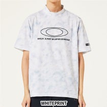 オークリー OAKLEY　メンズ ロゴ刺繍 半袖 モックネックシャツ FOA407604　2025年モデル