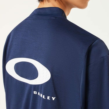 オークリー OAKLEY　メンズ ストレッチ 半袖 モックネックシャツ FOA407606　2025年モデル 詳細6