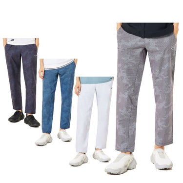 オークリー OAKLEY　メンズ 千鳥格子柄 ストレッチ テーパード 9分丈 パンツ FOA407640　2025年モデル 詳細1