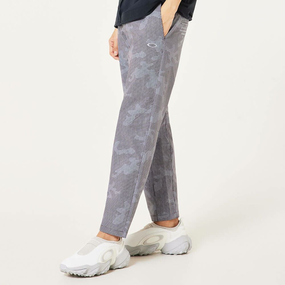 オークリー OAKLEY　メンズ 千鳥格子柄 ストレッチ テーパード 9分丈 パンツ FOA407640　2025年モデル 詳細8