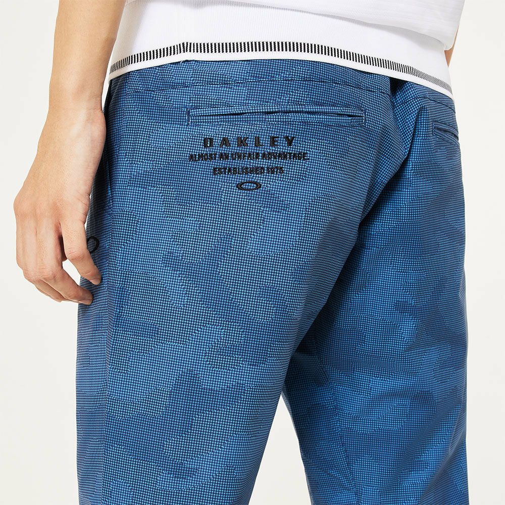 オークリー OAKLEY　メンズ 千鳥格子柄 ストレッチ テーパード 9分丈 パンツ FOA407640　2025年モデル 詳細13