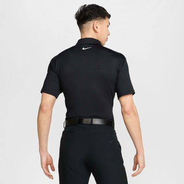 ナイキ NIKE　メンズ Dri-FIT ソリッド ゴルフ 半袖 ポロシャツ FZ7482 010 ブラック　2025年モデル 詳細2