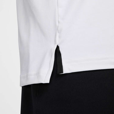 ナイキ NIKE　メンズ Dri-FIT ソリッド ゴルフ 半袖 ポロシャツ FZ7482 100 ホワイト　2025年モデル 詳細5