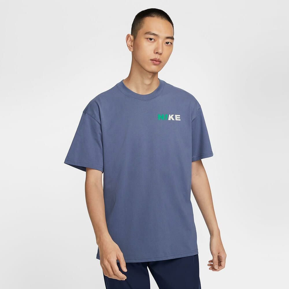 ナイキ NIKE メンズ マックス90 ゴルフ 半袖 Tシャツ HJ3365 491 ディフューズブルー 2025年モデル