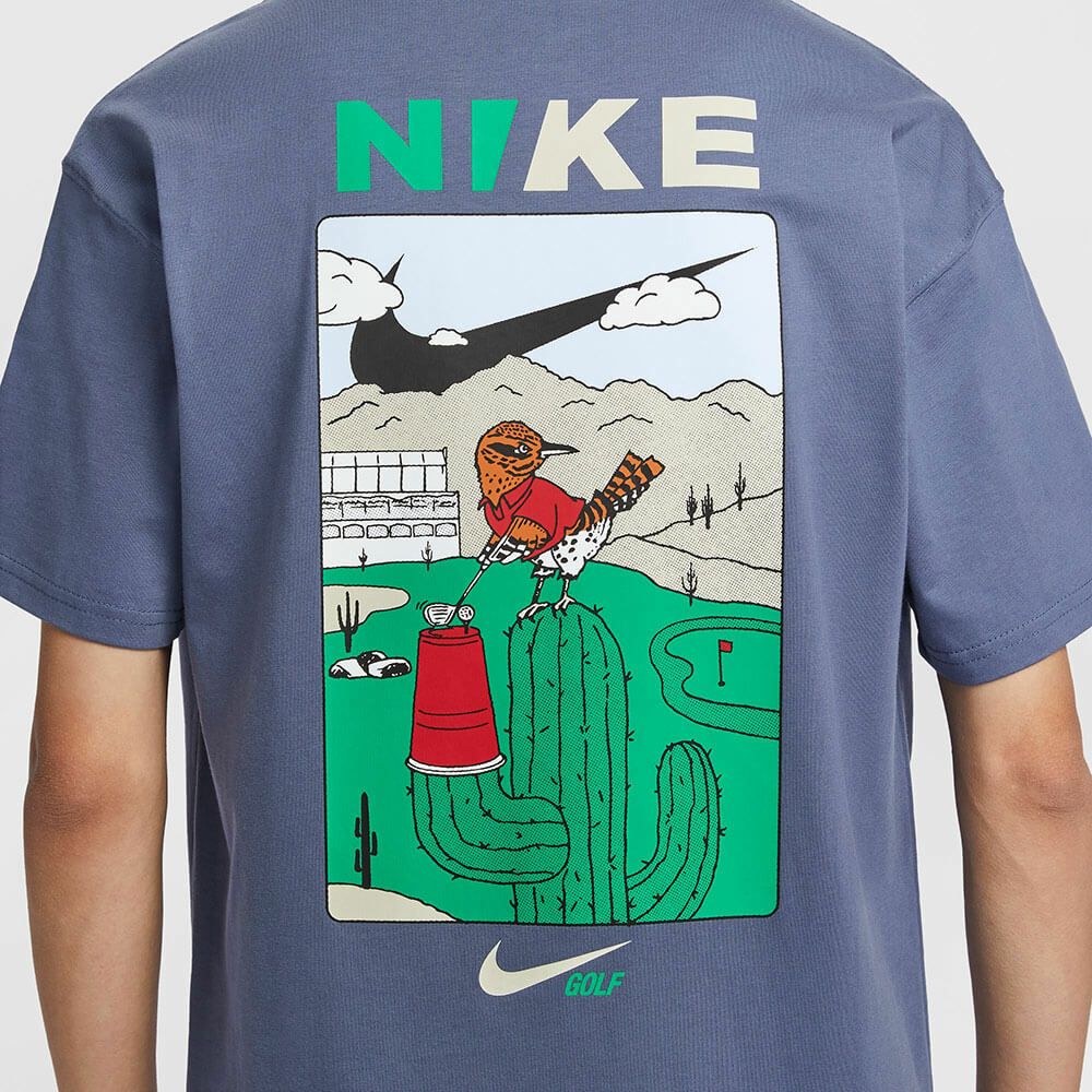 ナイキ NIKE メンズ マックス90 ゴルフ 半袖 Tシャツ HJ3365 491 ディ