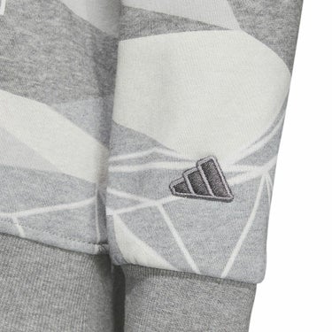 アディダス adidas　メンズ ジオメトリック ハーフジップ 長袖 フーディー MKO66 詳細6