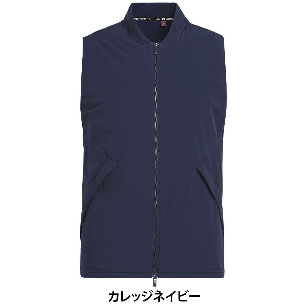 アディダス adidas メンズ ロゴデザイン ベスト NCM14 2024年モデル