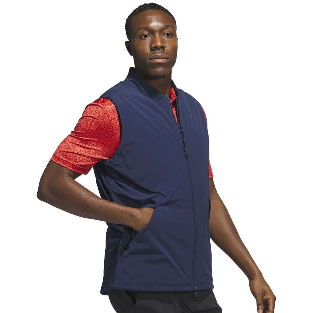 アディダス adidas メンズ ロゴデザイン ベスト NCM14 2024年モデル