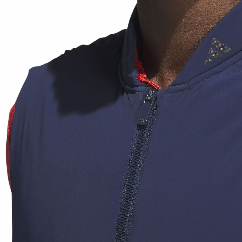 アディダス adidas メンズ ロゴデザイン ベスト NCM14 2024年モデル