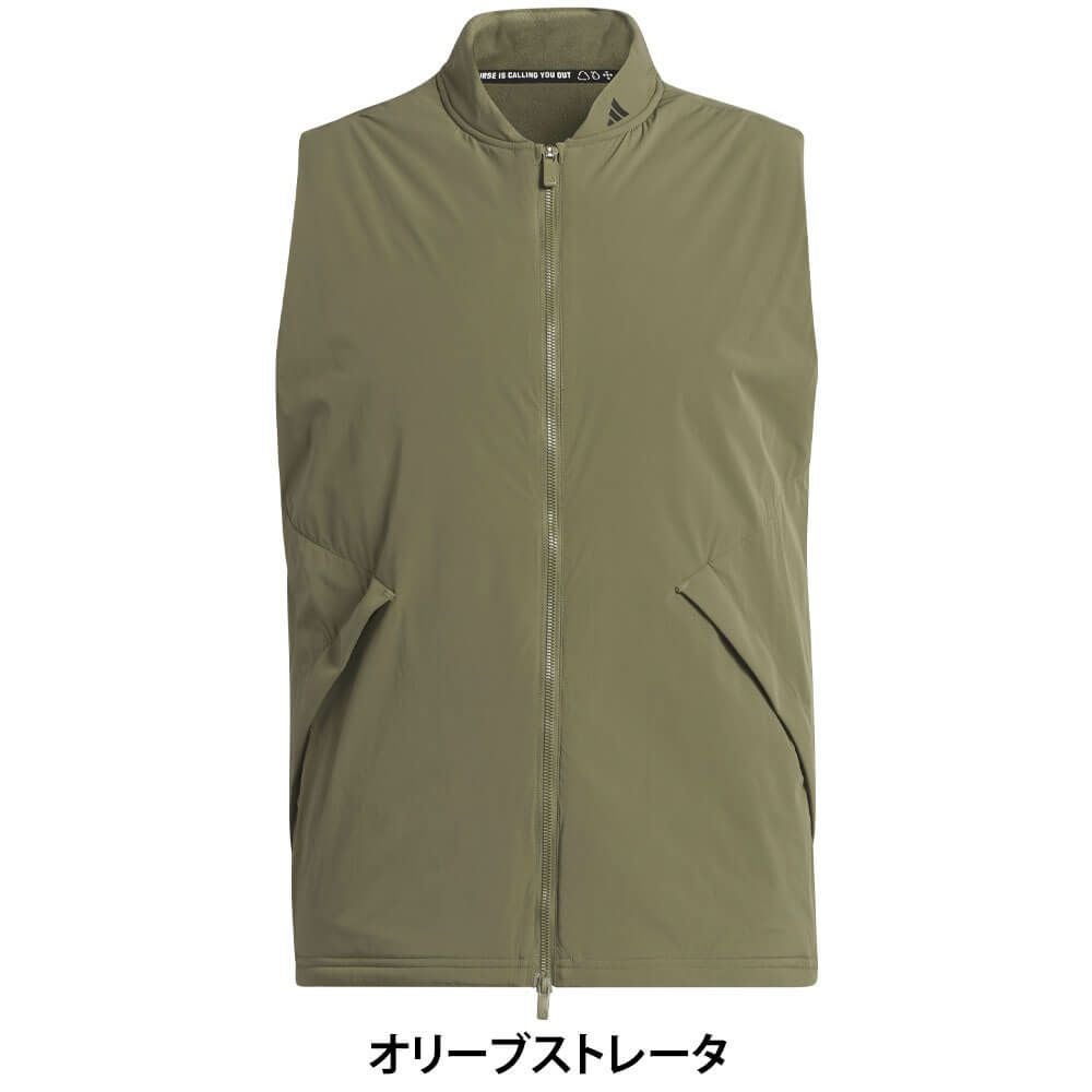 アディダス adidas メンズ ロゴデザイン ベスト NCM14 2024年モデル