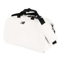 ニューバランスゴルフ　シューズインポケット付き ボストンバッグ 012-5981001 030 ホワイト　2025年モデル