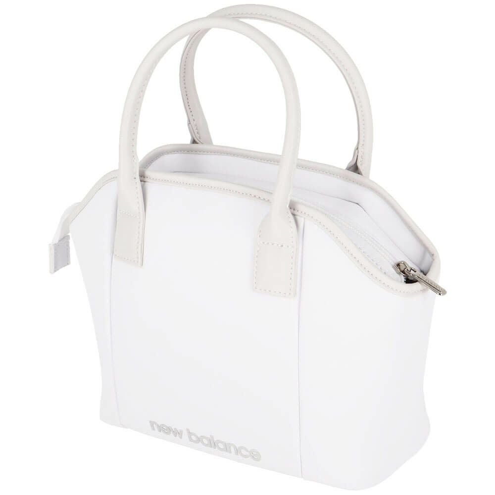 ニューバランスゴルフ　レディース ロゴデザイン シェル型フォルム カートバッグ 012-5981502 030 ホワイト　2025年モデル 詳細2