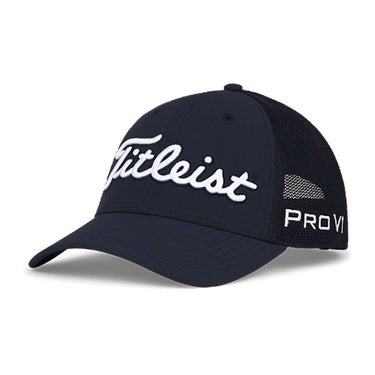 タイトリスト Titleist　メンズ ツアーパフォーマンス メッシュ キャップ TH25ATPMA 41 ネイビー×ホワイト　2025年モデル 詳細1