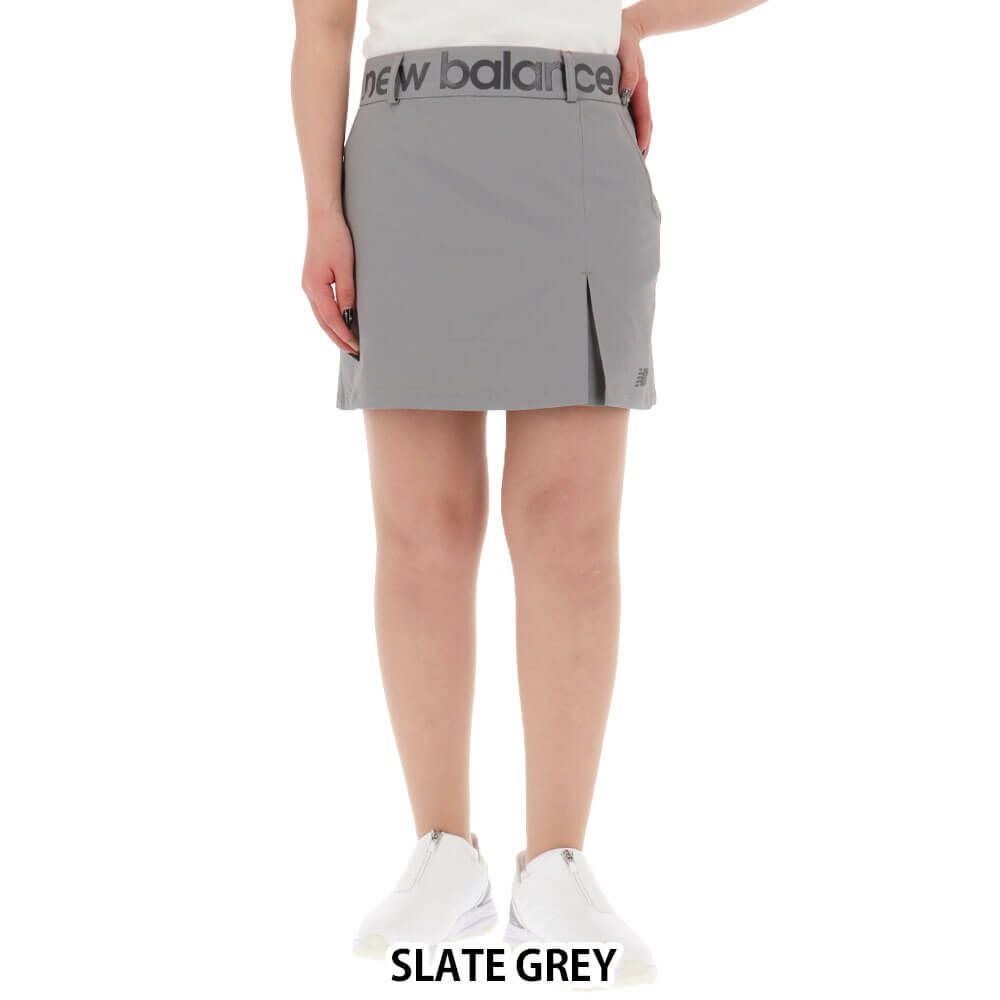 ニューバランスゴルフ　レディース ロゴプリント ドビー スカート 012-5134503　2025年モデル 詳細2