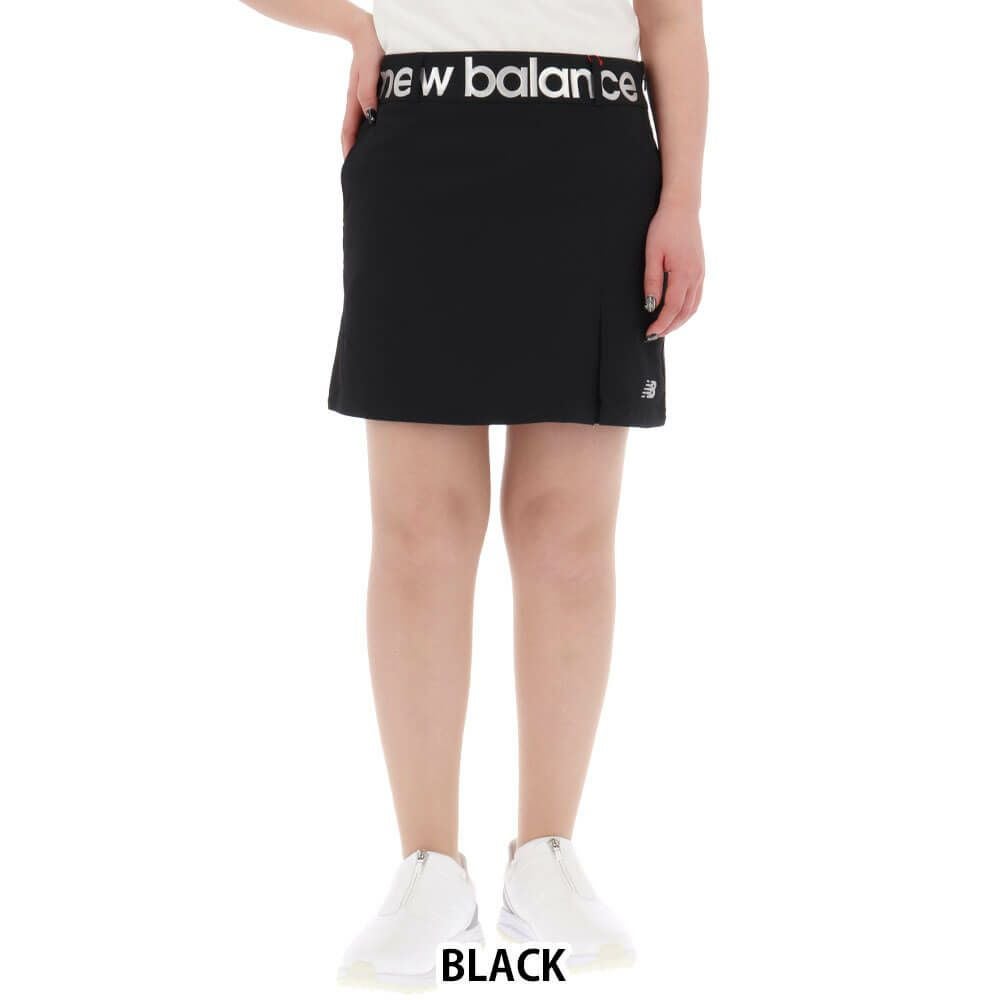 ニューバランスゴルフ　レディース ロゴプリント ドビー スカート 012-5134503　2025年モデル 詳細5