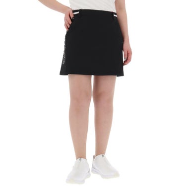 ニューバランスゴルフ　レディース ロゴプリント スウェット インナーパンツ一体型 スカート 012-5134507　2025年モデル 詳細11