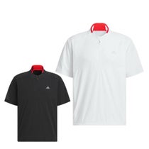 アディダス adidas　メンズ アディゼロ 撥水 半袖 ハーフジップシャツ KTN24　2025年モデル 詳細1