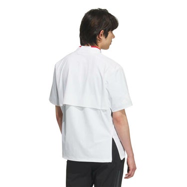 アディダス adidas　メンズ アディゼロ 撥水 半袖 ハーフジップシャツ KTN24　2025年モデル 詳細3