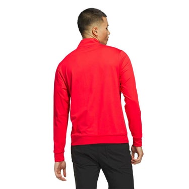 アディダス adidas　メンズ アディゼロ ファブリックミックス 長袖 ハーフジップ ジャケット KUH42　2025年モデル 詳細3