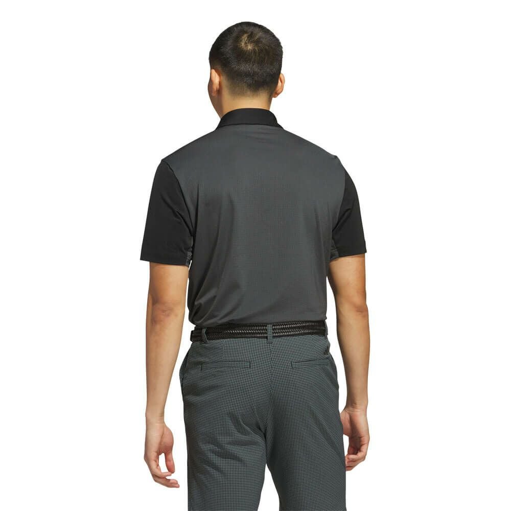 アディダス adidas　メンズ ファブリックミックス バックメッシュ 半袖 ポロシャツ KUH58　2025年モデル 詳細3