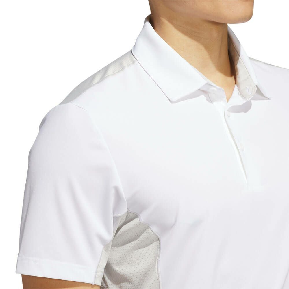 アディダス adidas　メンズ ファブリックミックス バックメッシュ 半袖 ポロシャツ KUH58　2025年モデル 詳細16