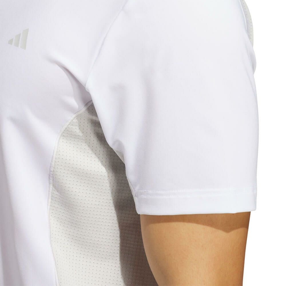 アディダス adidas　メンズ ファブリックミックス バックメッシュ 半袖 ポロシャツ KUH58　2025年モデル 詳細17