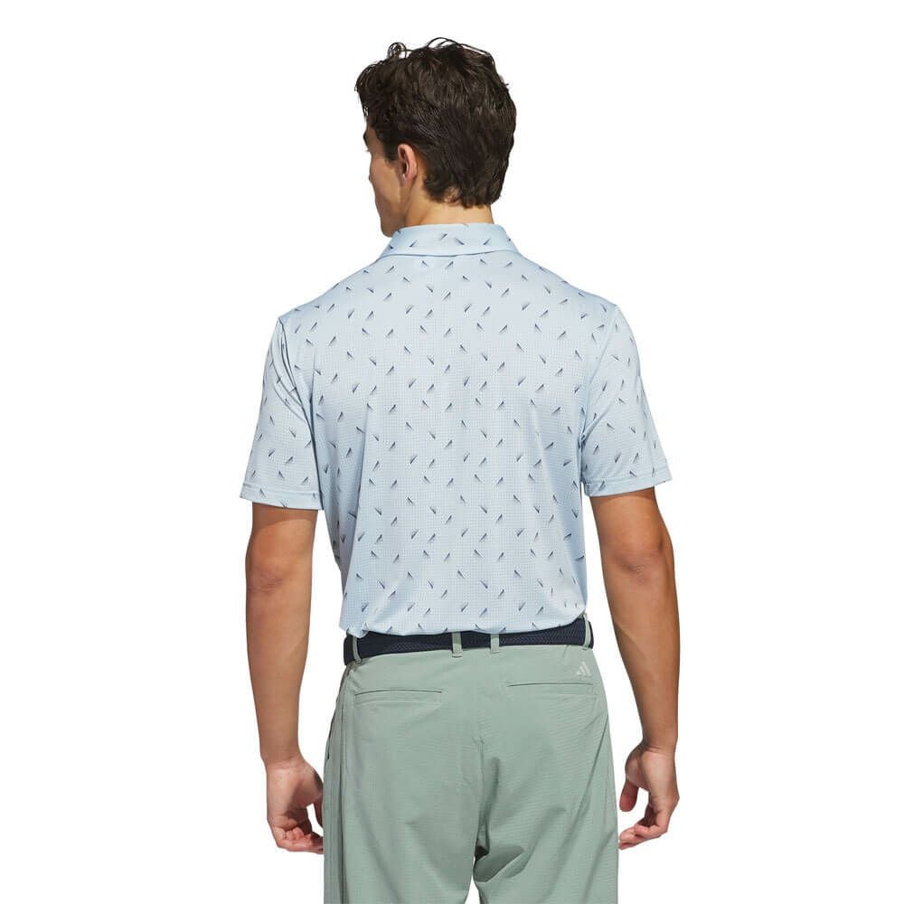 アディダス adidas　メンズ メッシュ総柄 半袖 ポロシャツ KUH65　2025年モデル 詳細12